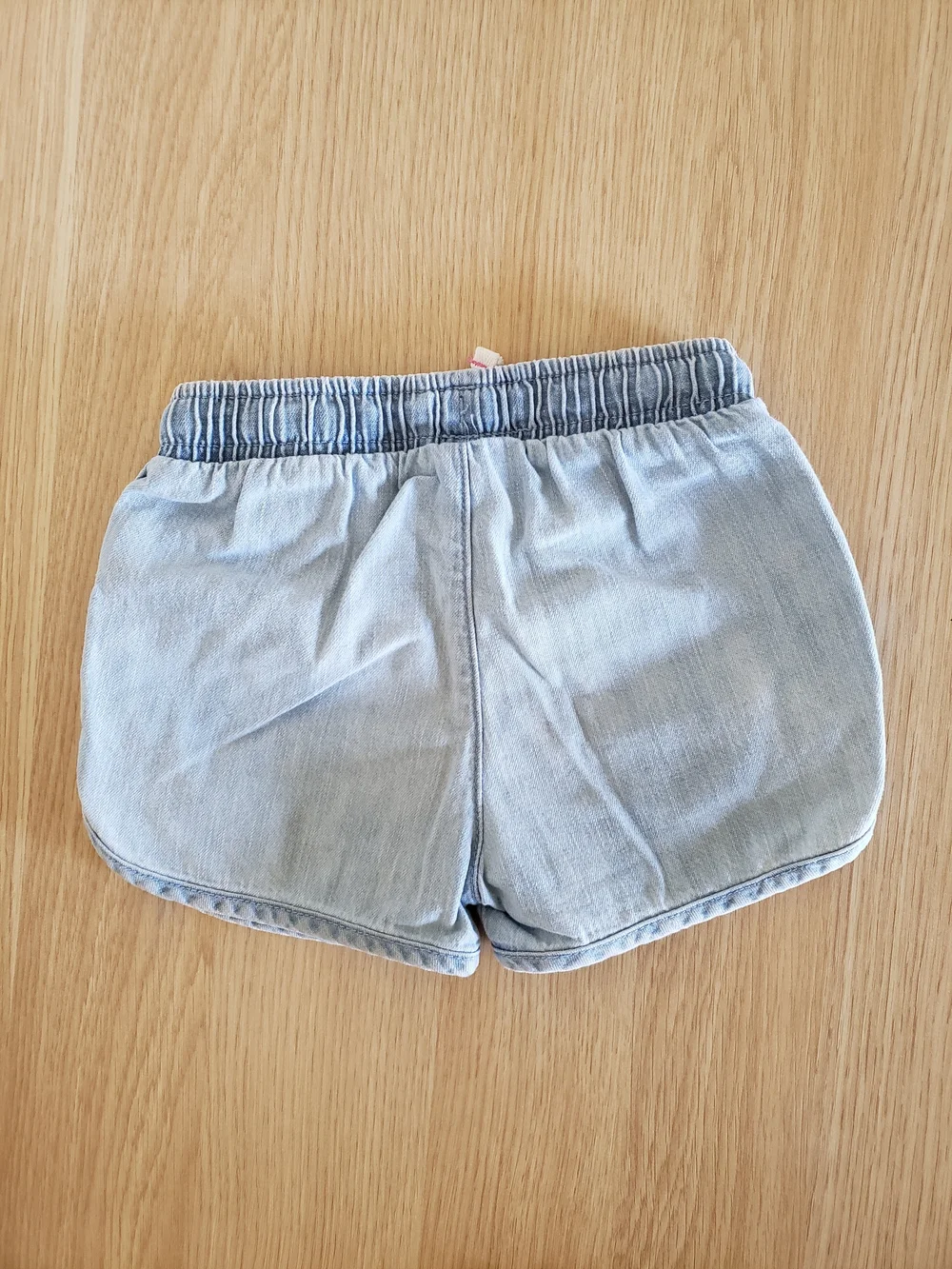 Kids Shorts Bundle - Denim, Chambray, Gray/Pink knit 2T
